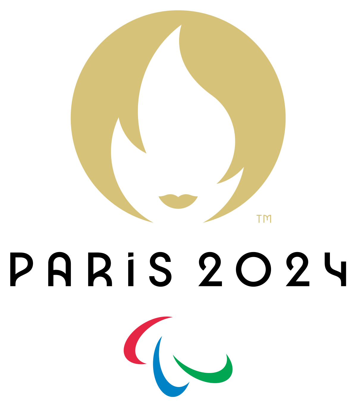 Anja Renner Para-Triathletin Logo Paralympics gold