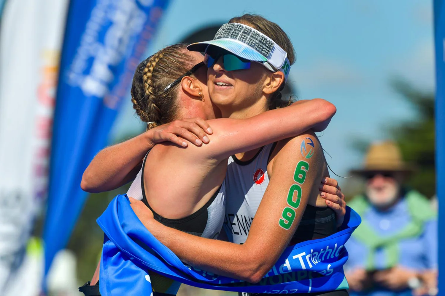 Anja Renner para-triathlete victory